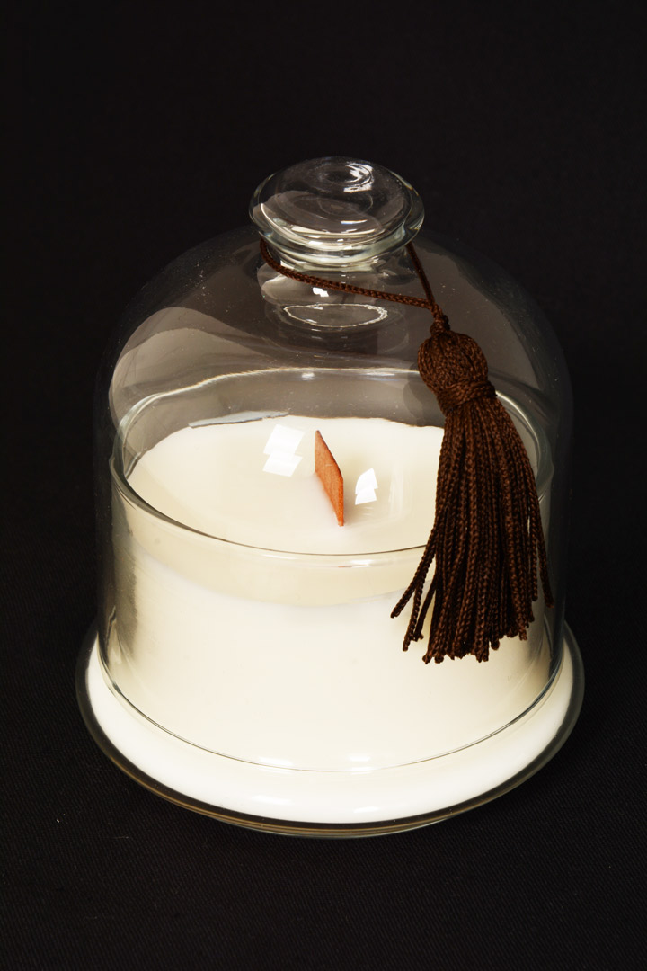 Candela Profumata incensi Gerusalemme con Campana di Vetro