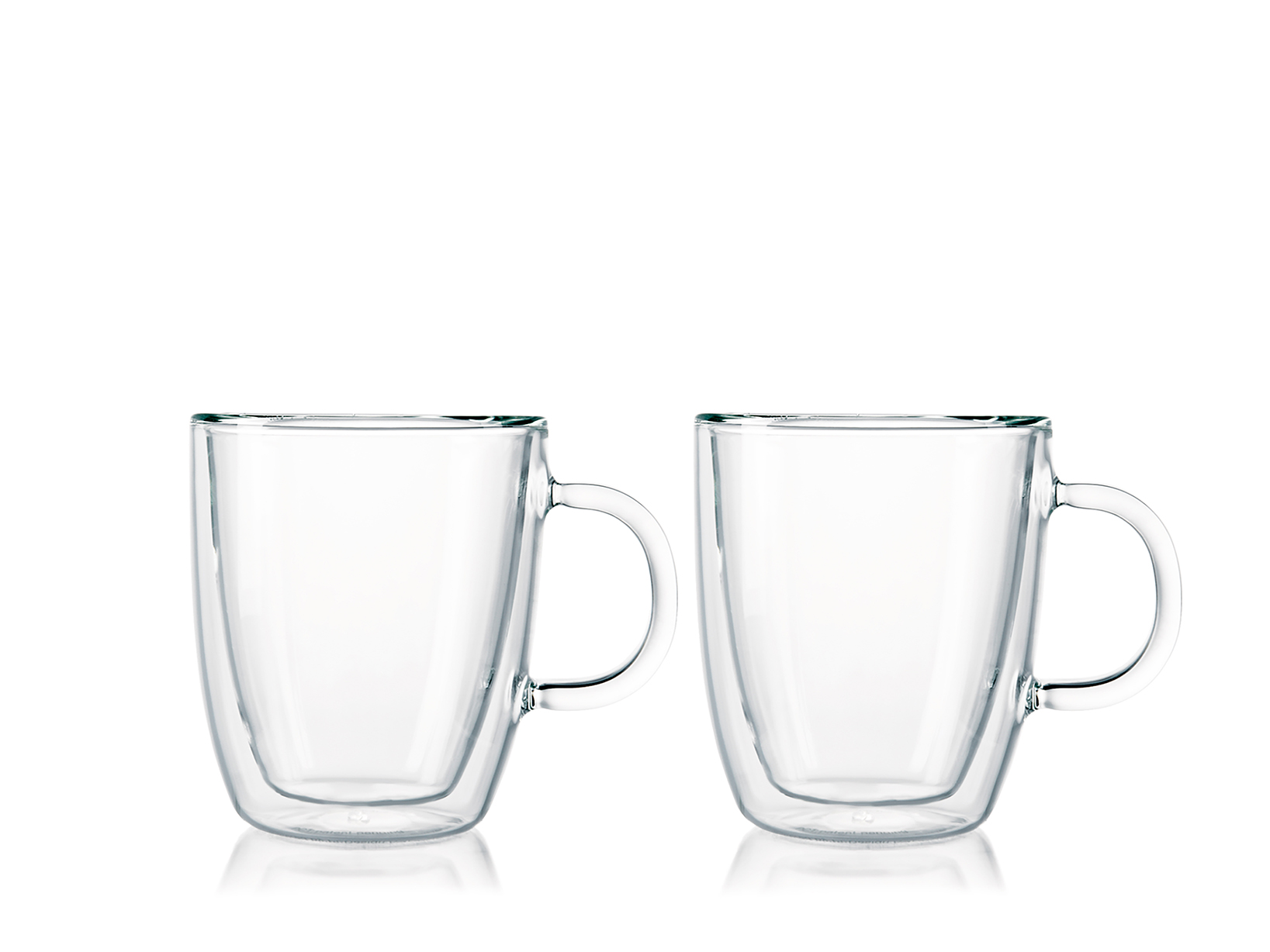 Set 6 Bicchieri In Vetro Borosilicato H&H Fusion - Trasparenti, 300 Ml - Foto 10