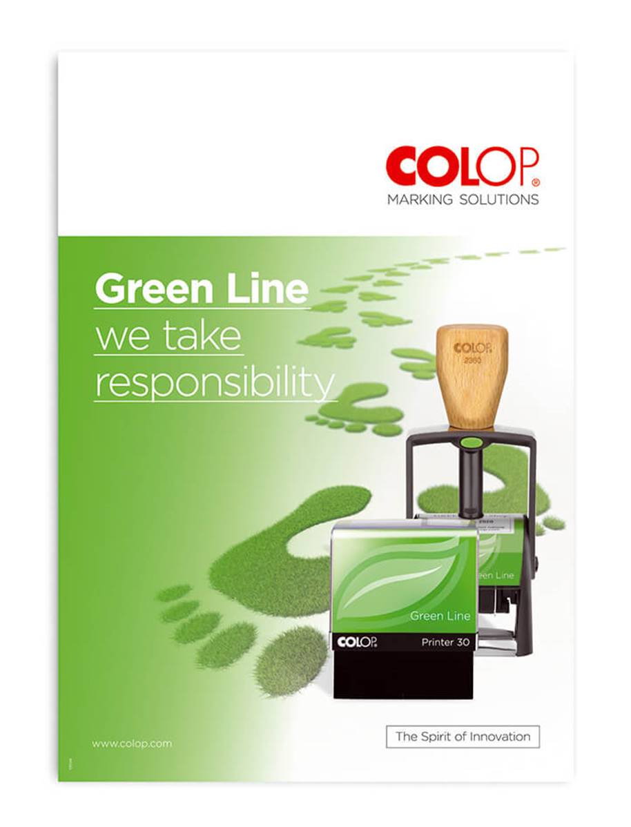 COLOP Green Line Poster
