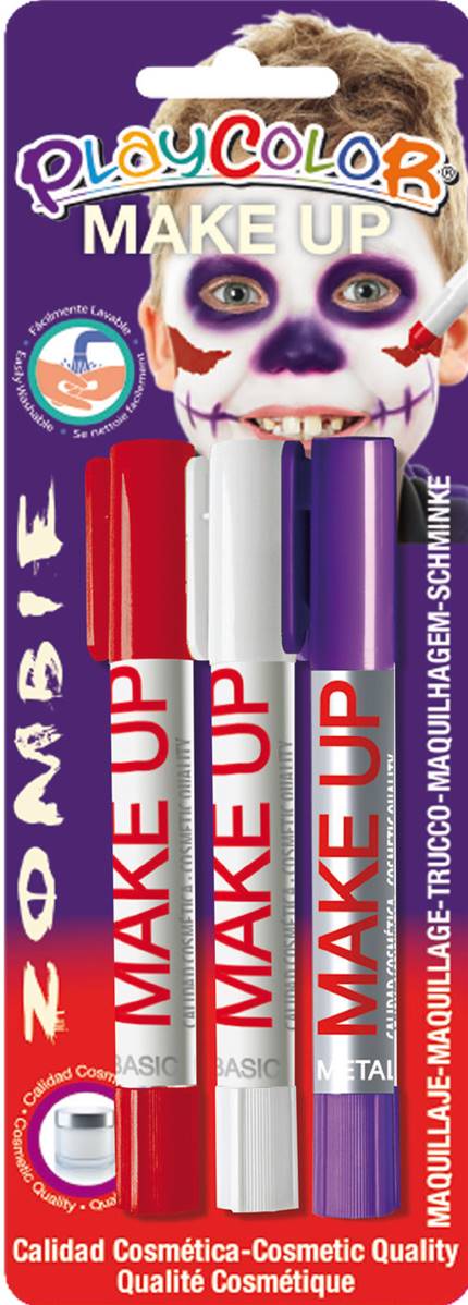 INSTANT Playcolor 3 pz.Make Up P.Zombie
