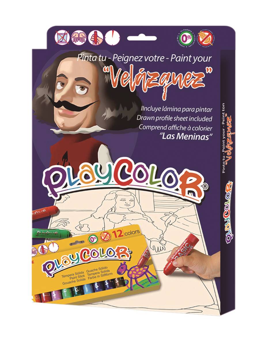 INSTANT Plalycolor Paint Your  Velasquez