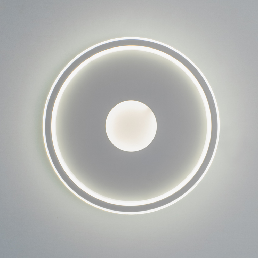 SOL L PLAFONIERA BIANCO 50W 3000K - 4000K