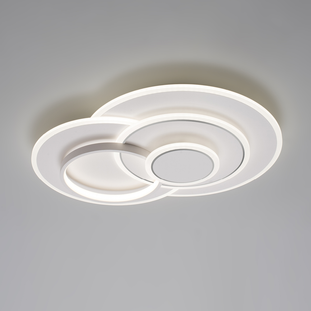 NUVOLA PLAFONIERA BIANCO 40W 3000K-4000K