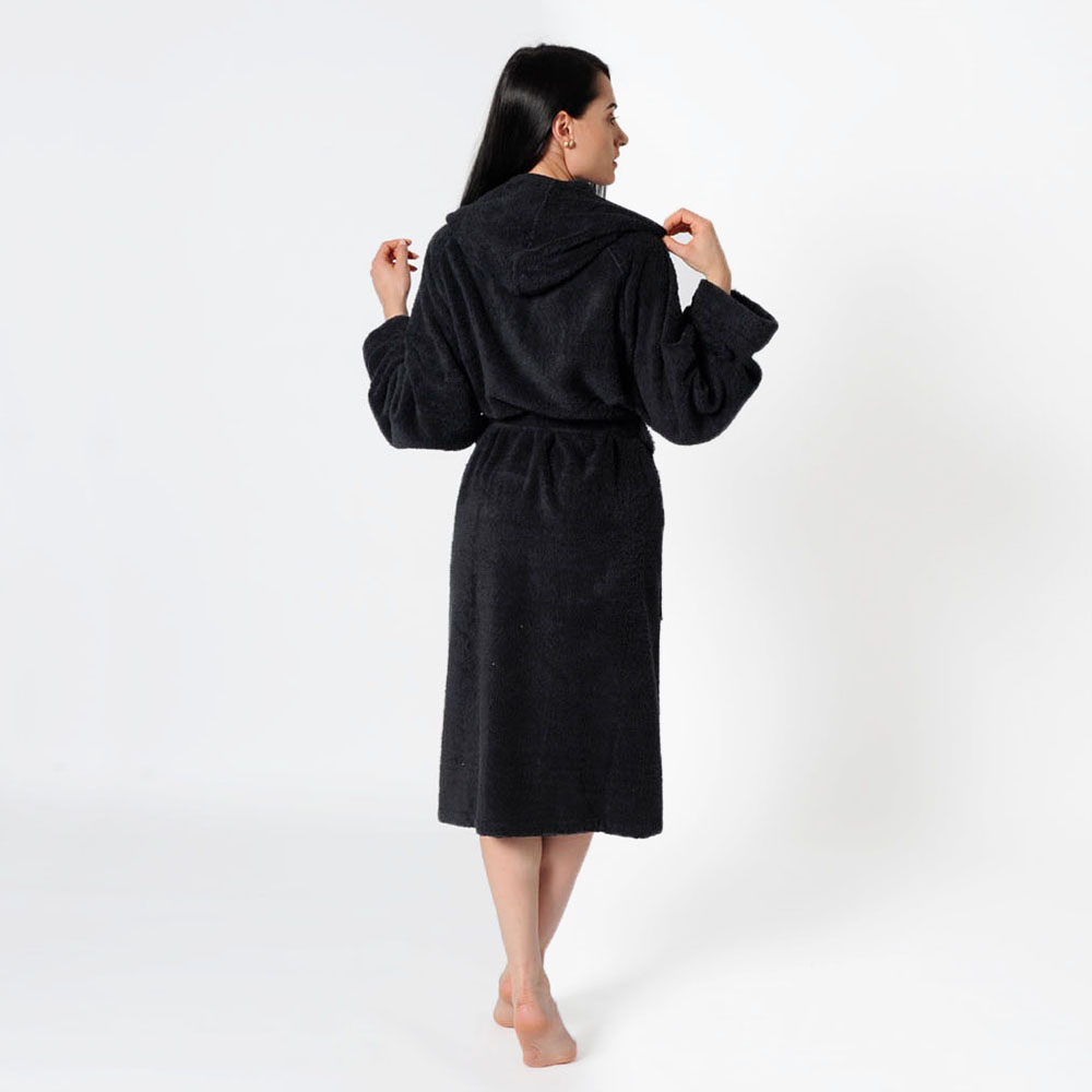 Accappatoio Easy  Uomo/Donna Nero 