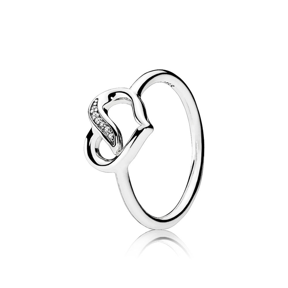 Anello hot sale pandora cuoricino