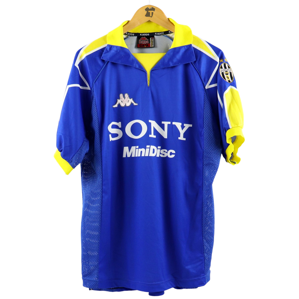 1997 98 Juventus Third Shirt Sony Minidisc L Top