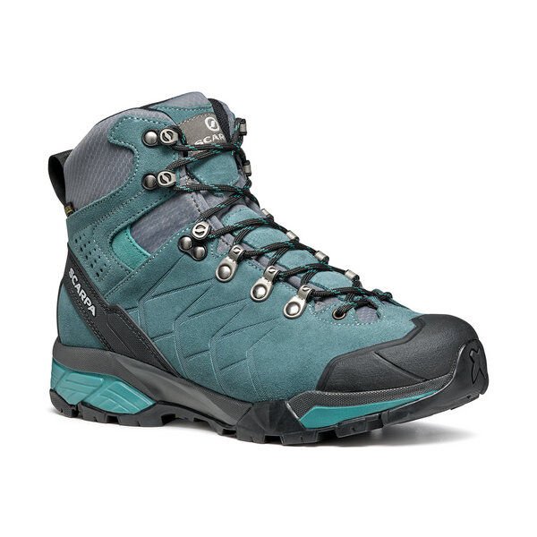 Scarpa ZG Trek GTX WMN gray/lagoon - lake and trail waterproof boots