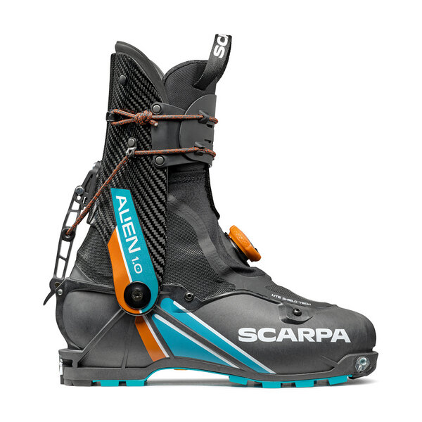 Scarpa Men's US 5.5 Women's 6.5 3 Pin Nordic Telemark Ski Boots 9.75'  Insoles