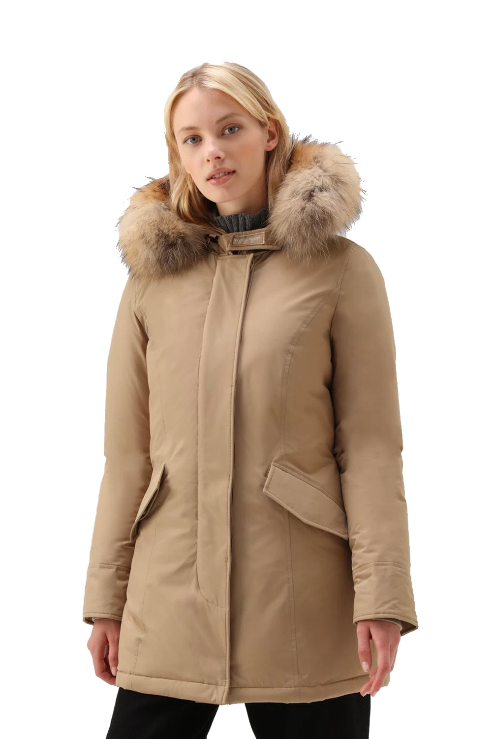 Arctic Parka Luxury Down Jacket with Removable Fur