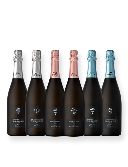 Selezione di Prosecco Superiore DOCG e Prosecco DOC Rosé