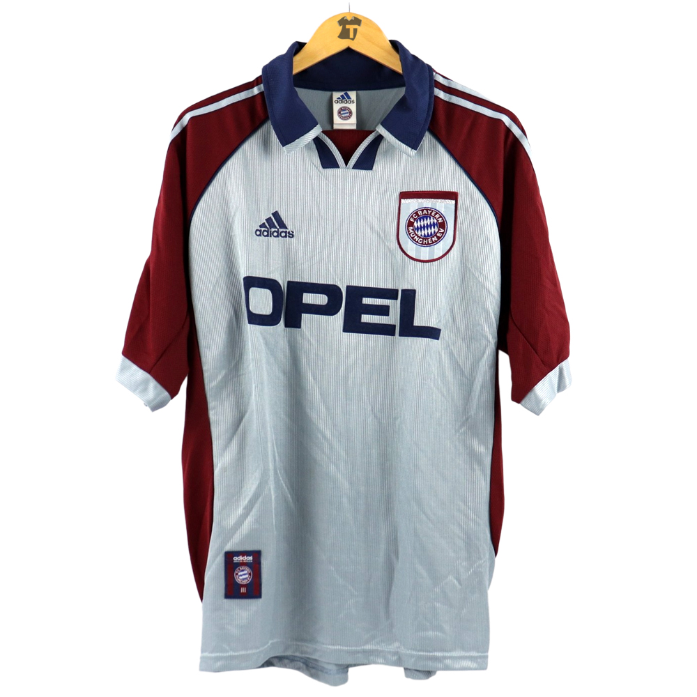 1998-99 Bayern Monaco Maglia Adidas Champions League L - Nuova