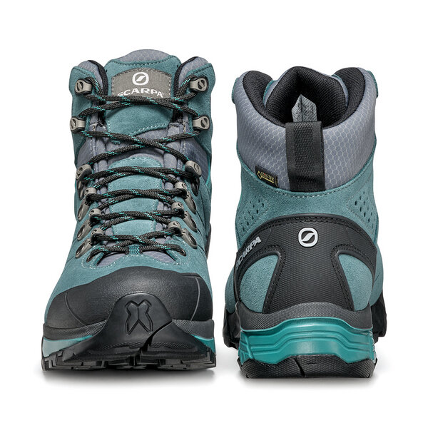 Scarpa ZG Trek GTX WMN gray/lagoon - lake and trail waterproof boots