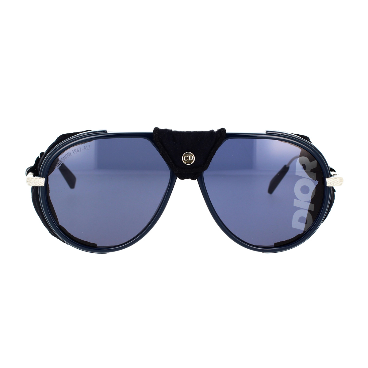 DiorClub M1U Occhiali da sole a mascherina Dior Oblique blu