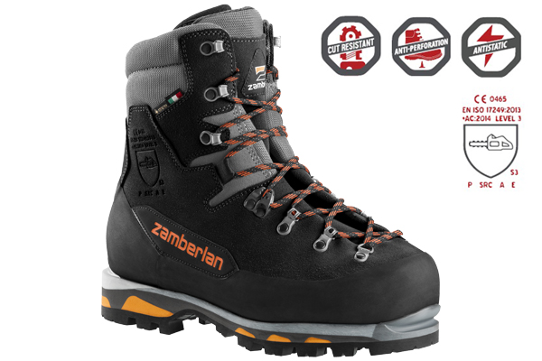 Scarponi da lavoro uomo: 5010 LOGGER GTX RR - Black, Zamberlan