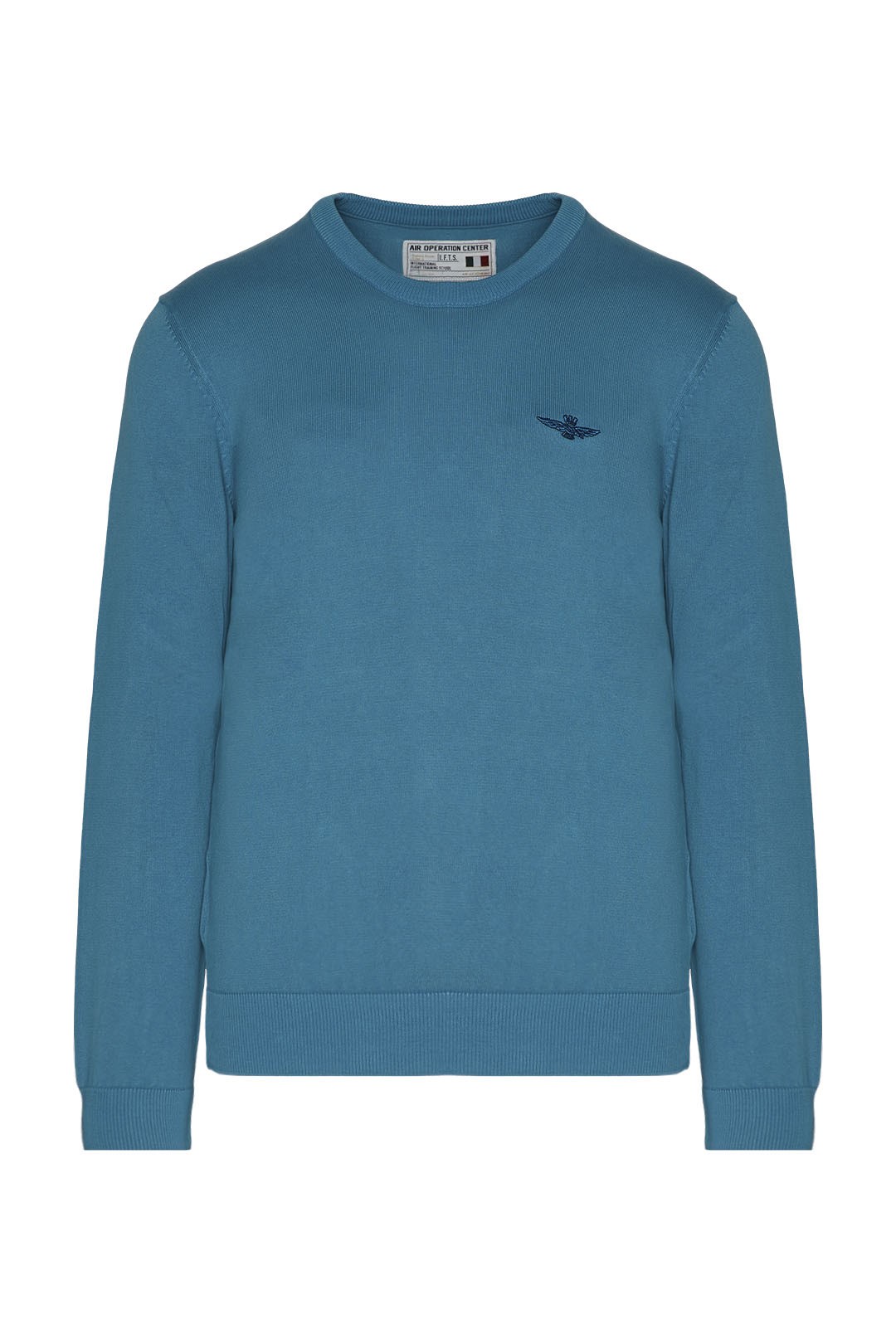 Maglia girocollo in cotone              