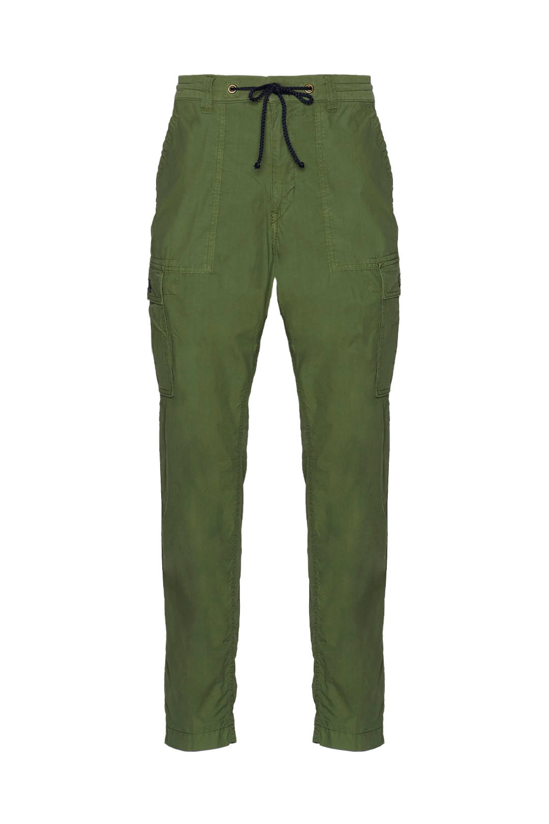Pantalone con coulisse in popeline      
