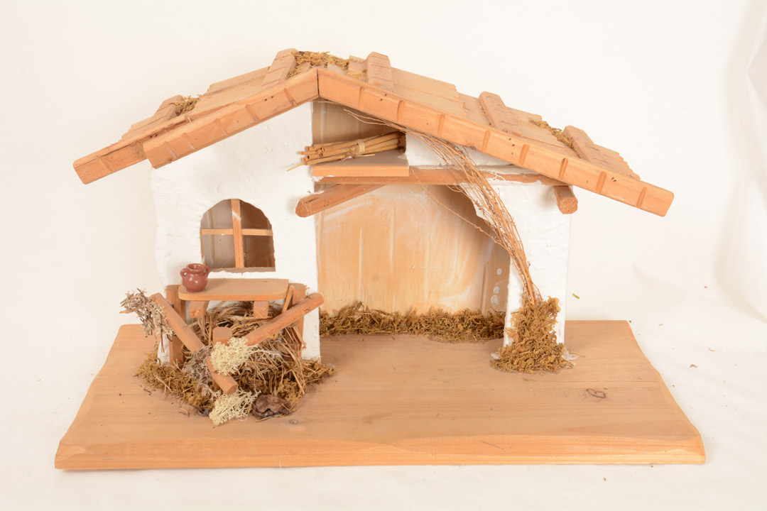 Capanna in legno cm 50x25x30 XA269