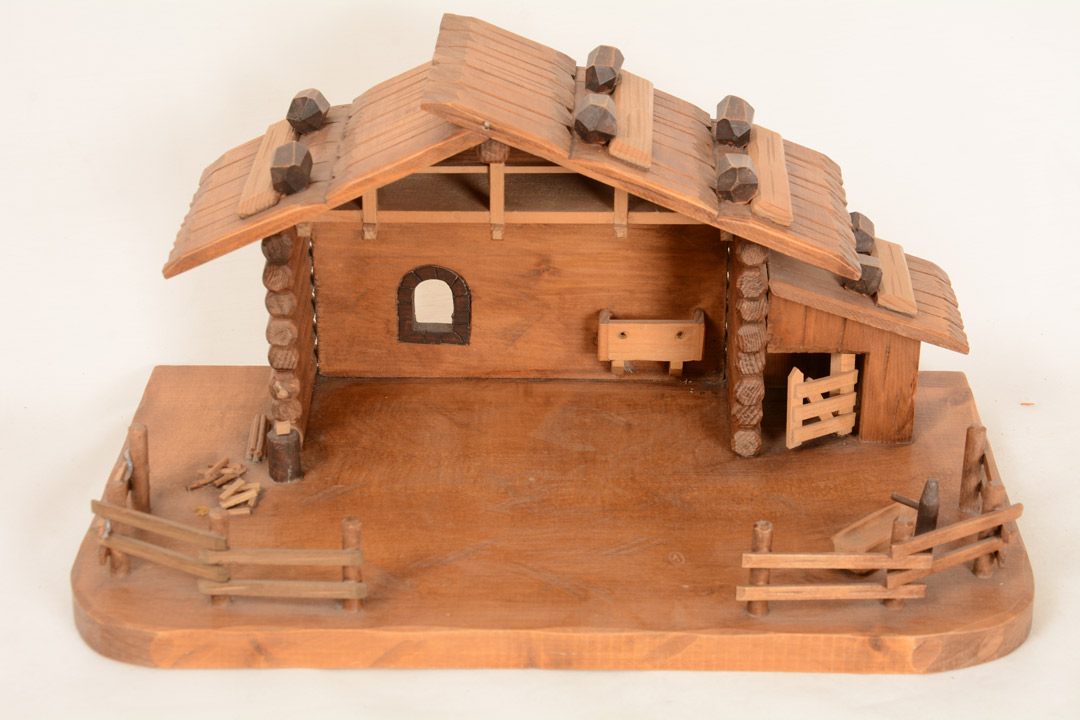 Capanna in legno cm 40x25x20 MONART