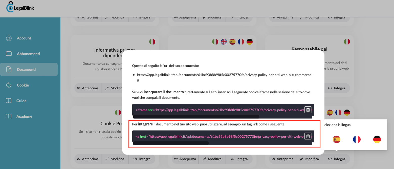 informativa privacy wix come inserirla nel tuo ecommerce