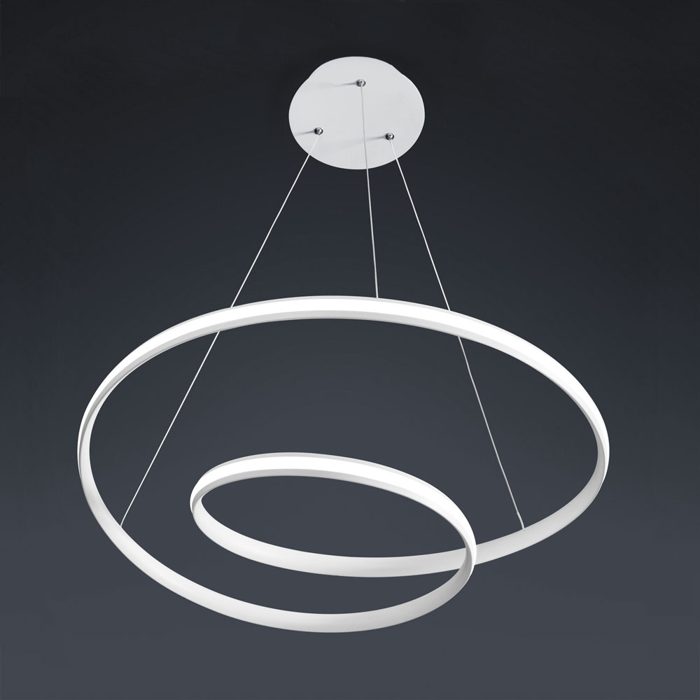 CIRCUIT SOSPENSIONE Ø65 BIANCO 40W 3000K - 4000K DIMMERABILE