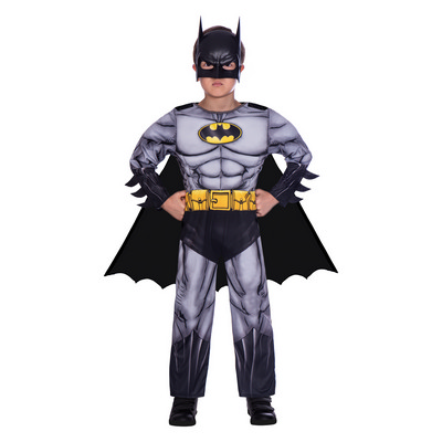 Costume carnevale fai da te Batman bimbo 6 anni