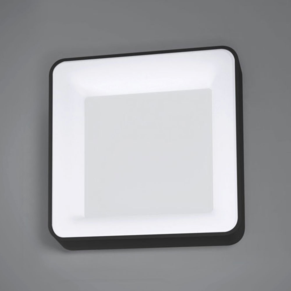INNER-S PLAFONIERA 60 NERO 50W 3000K - 4000K DIMMERABILE