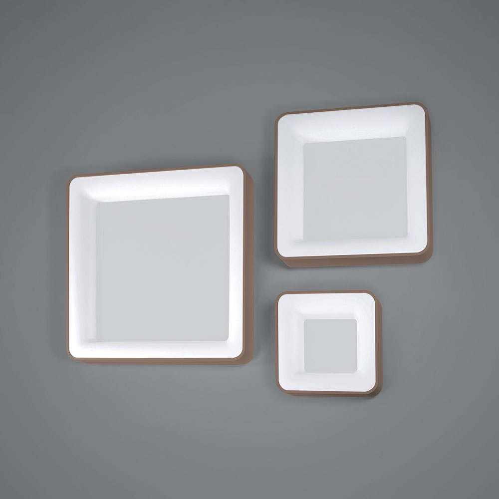 INNER-S PLAFONIERA 60 SABBIA 50W 3000K-4000K DIMMERABILE 