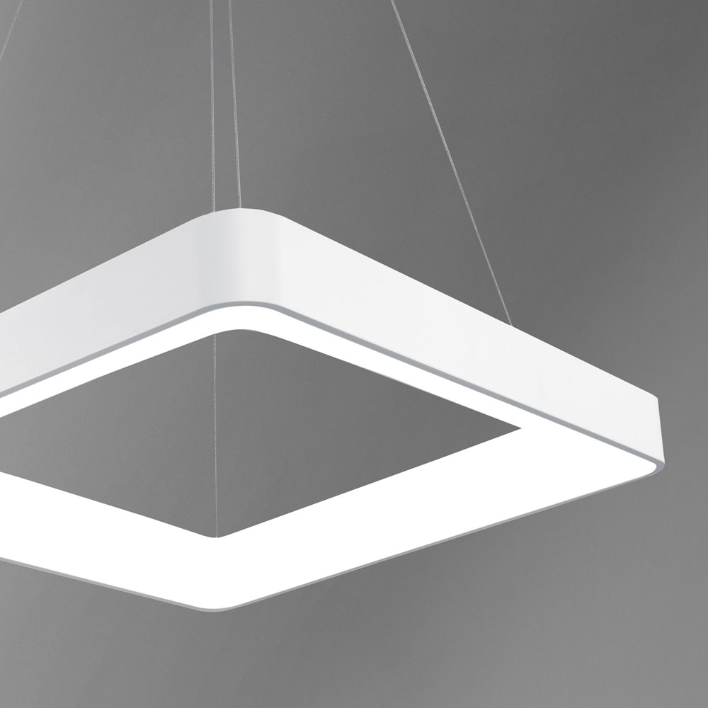 INNER-S SOSPENSIONE 60 BIANCO 50W 3000K-4000K DIMMERABILE 