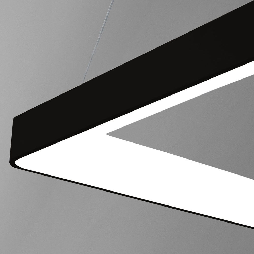 INNER-S SOSPENSIONE 60 NERO 50W 3000K-4000K DIMMERABILE 