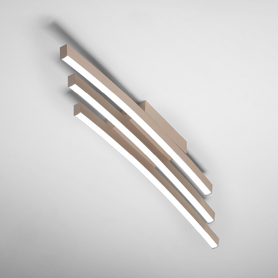 BOW PLAFONIERA 80 SABBIA 36W 3000K-4000K