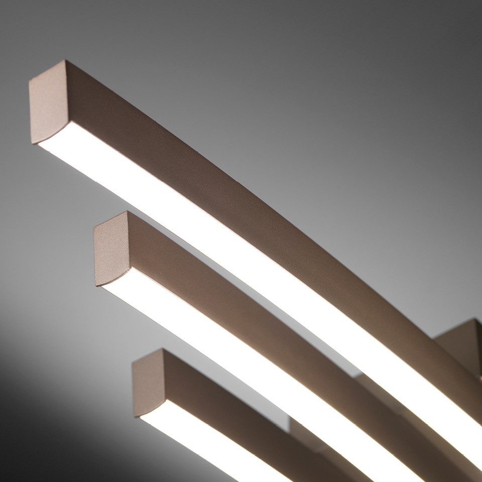 BOW PLAFONIERA 80 SABBIA 36W 3000K-4000K