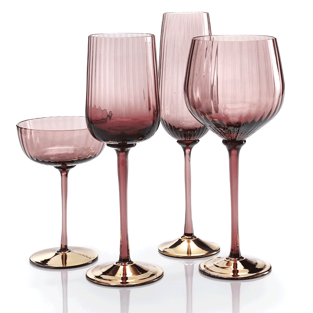 Masonmoretti Cote D'Or Wine Glass Violet-Gold