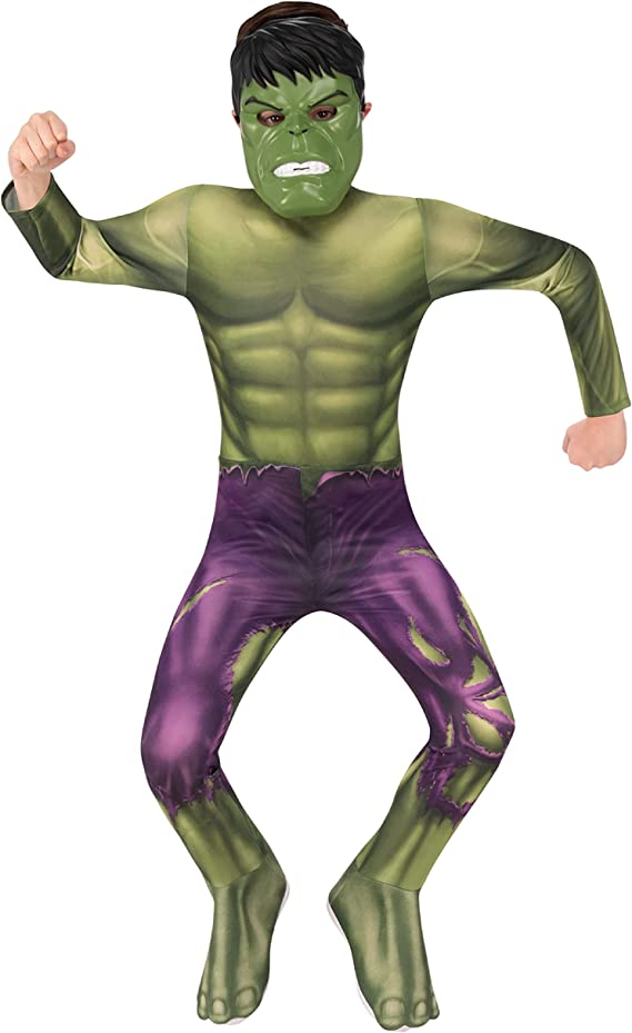 Rubies Costume Carnevale Hulk per Bambini M 702025-M