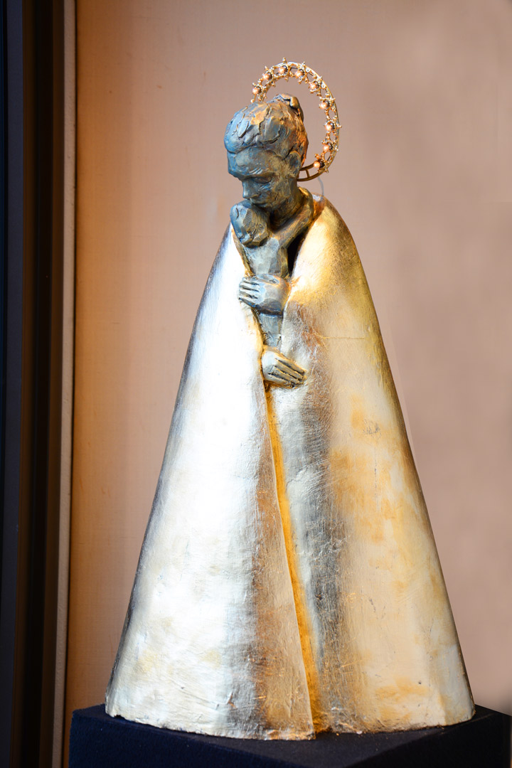 Statua Madonna con Bambino cm 65 (pezzo unico)