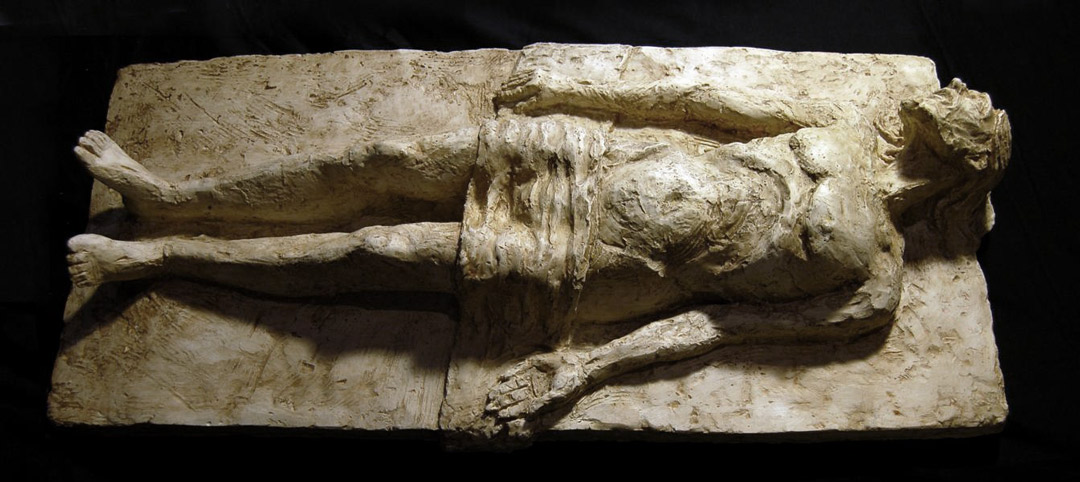 Cristo morto in gesso (pezzo unico)