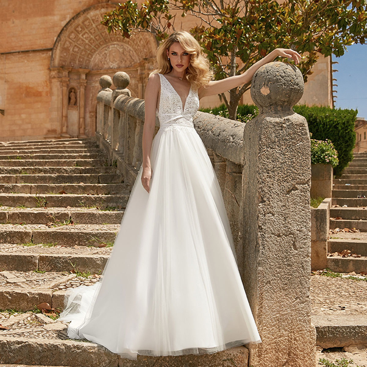 Abito sposa store scivolato