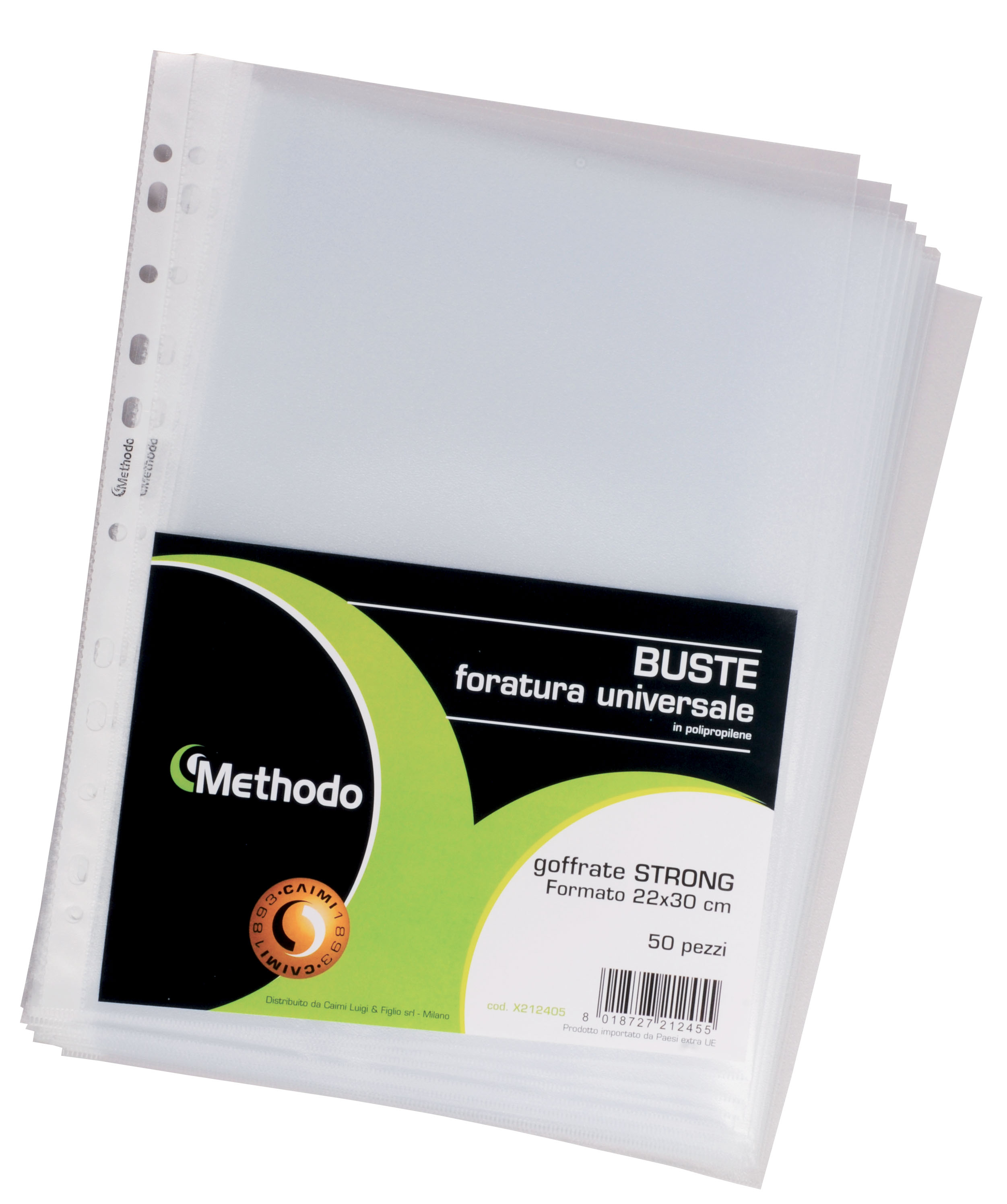 Portalistino Favorit Con 50 Buste Buccia D'Arancia - 22x30 Cm, Rosso, Made In Italy