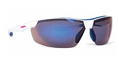 Red Bull Spect Occhiali da sole DAKOTA-002 Colore bianco Lente Fumo con