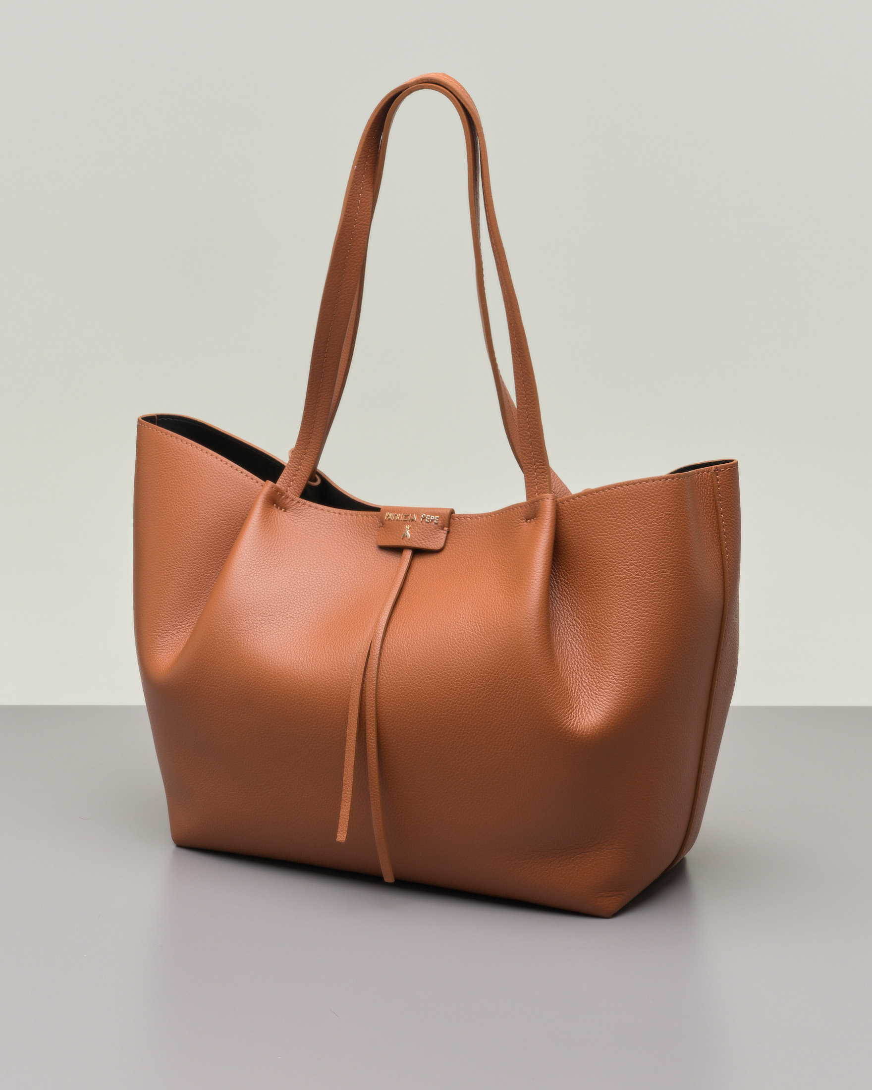 Shopper cuoio on sale