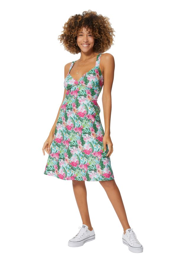 Flamingo shop wrap dress