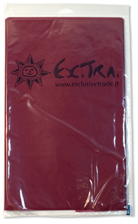 1 TOVAGLIA TNT CM. 140x240 BORDEAUX