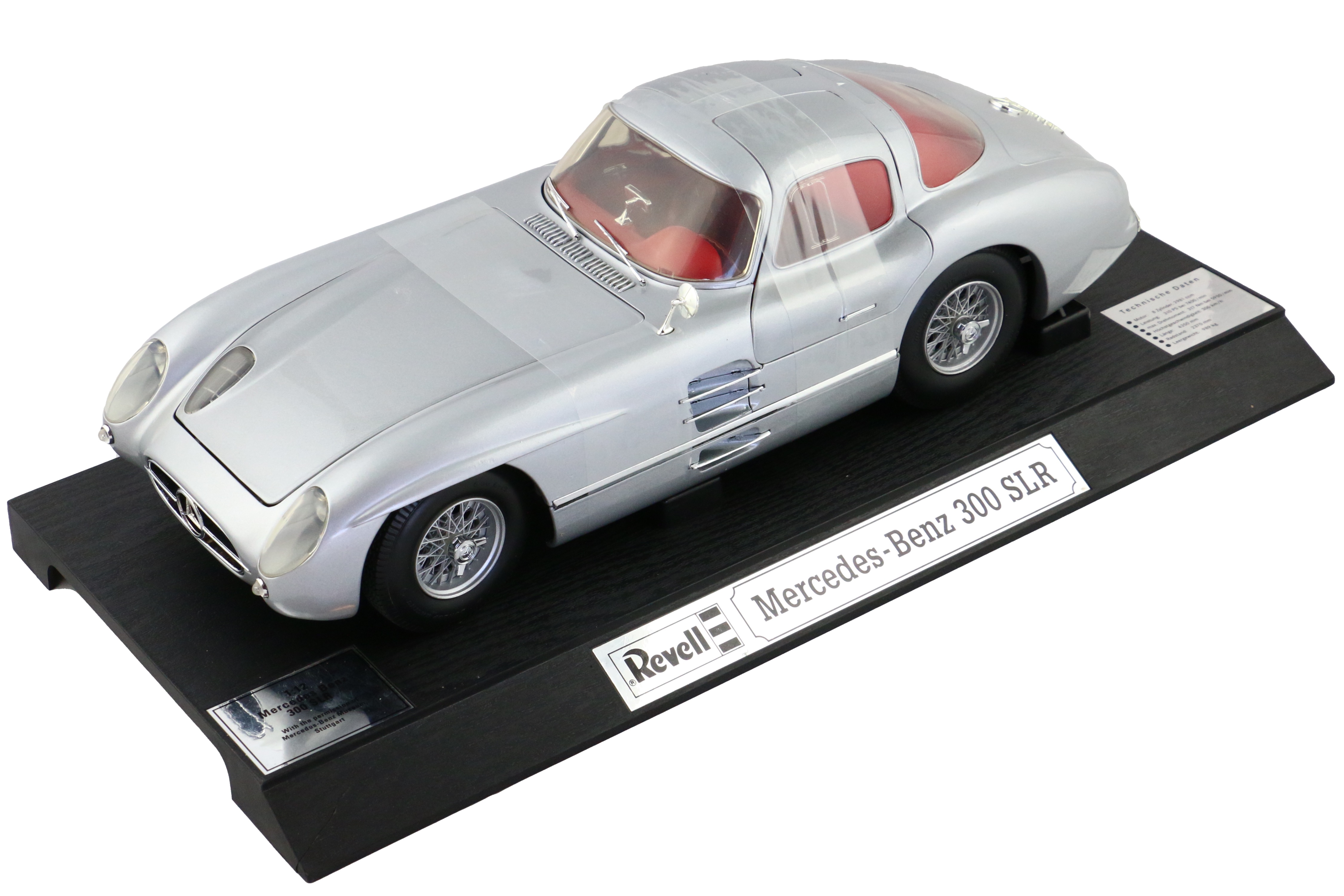 Mercedes 300 SLR 1954 Silver - 1/12 Revell | Warm-up Store Maranello