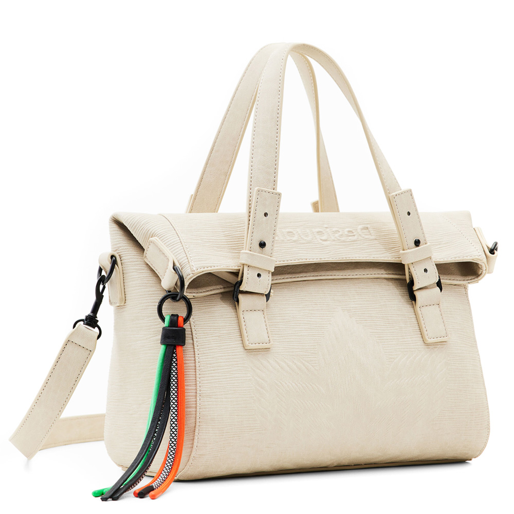 Desigual Borsa a mano e tracolla AQUILES 23SAXP84 1001 BIANCO