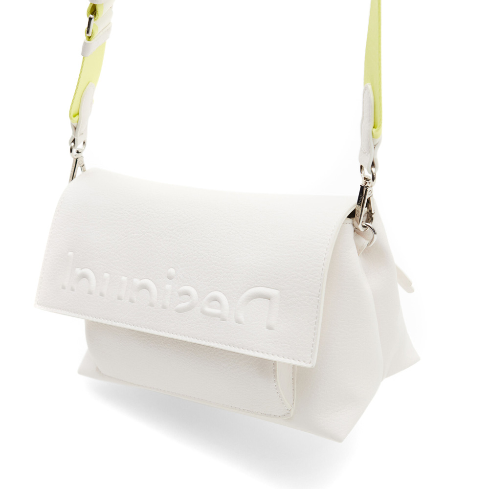 Desigual Borsa a tracolla LOGO 23SAXP55 1000 BIANCO