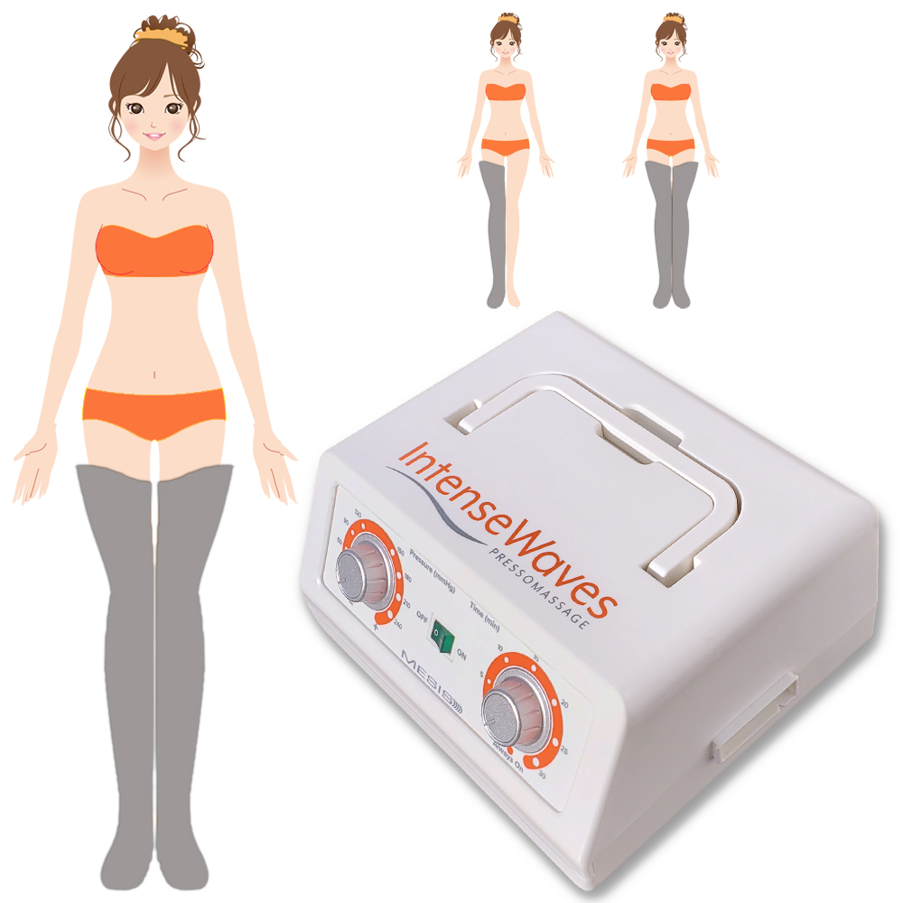 Pressoterapia Pressomassage Intense Waves BASIC con 2 gambali