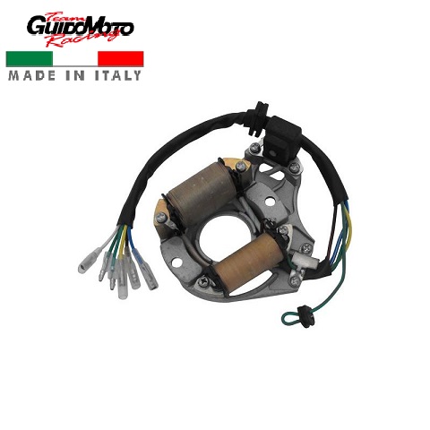 STATORE DUE BOBINE MOTORE TEMPI ATV QUAD 110 KMM088  Specialista Vespa, Lambretta, Ciao e Vintage