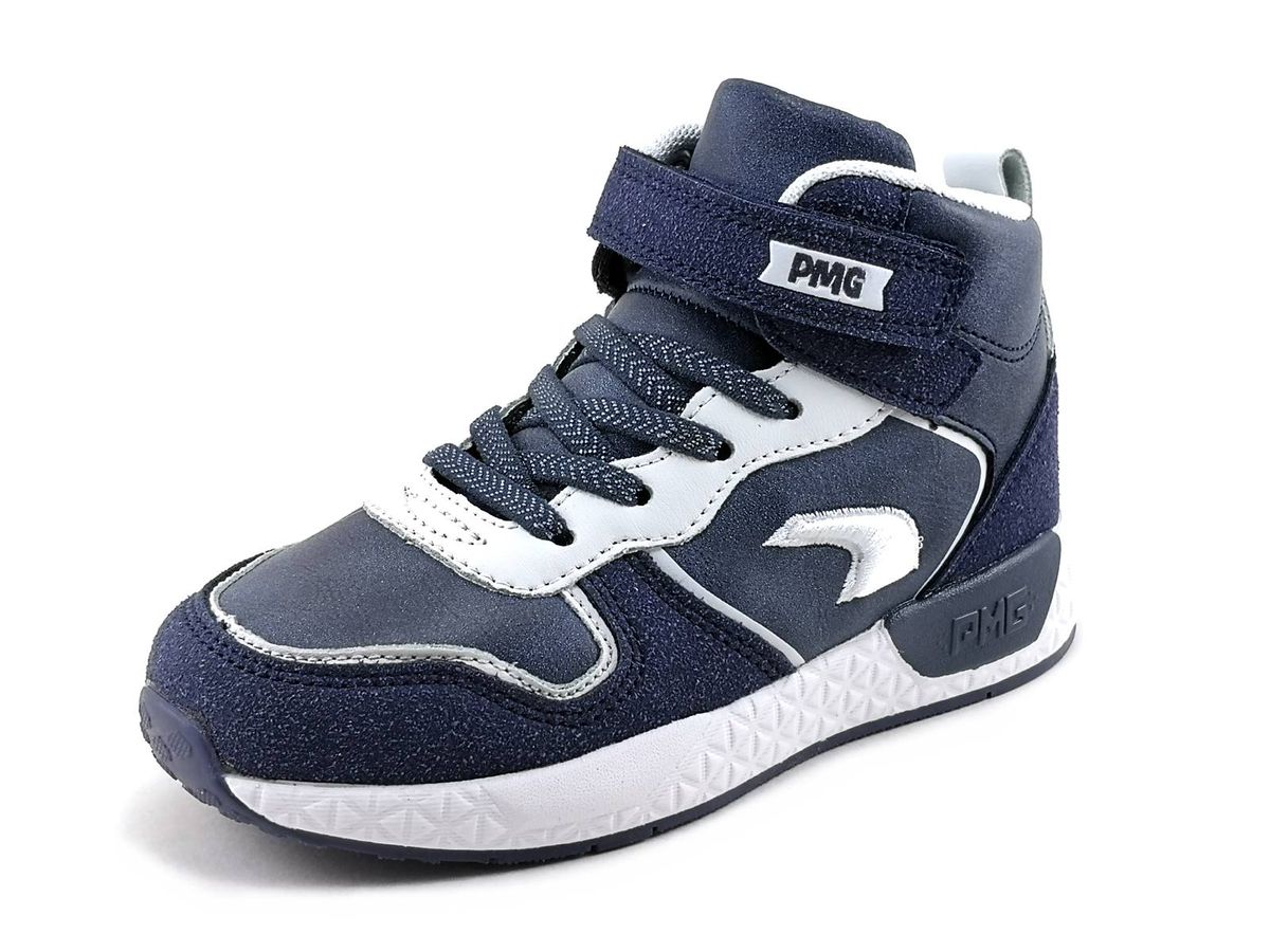 Scarpe da ginnastica Alte con velcro Blu Postalmarket