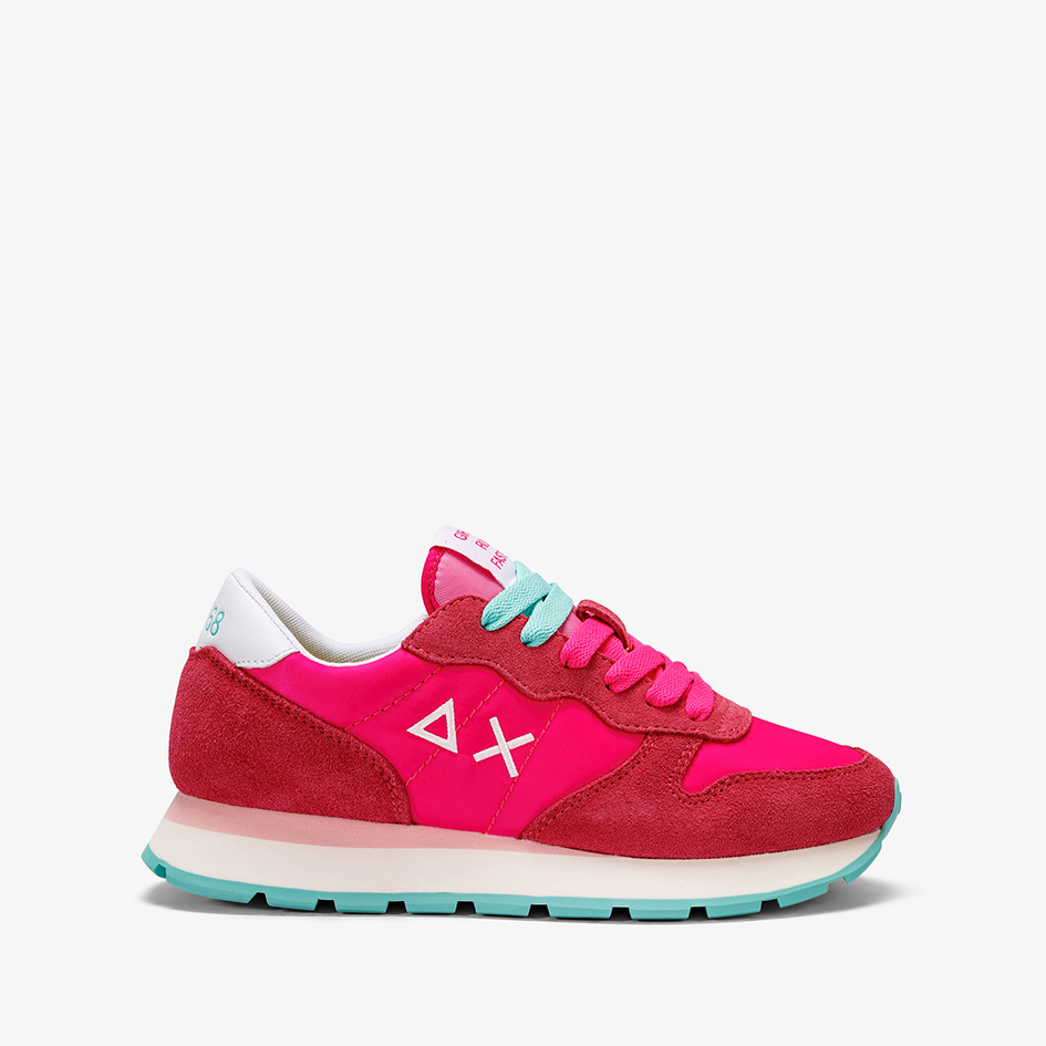 Sneakers Sun68 Ally Solid Nylon - Fuxia