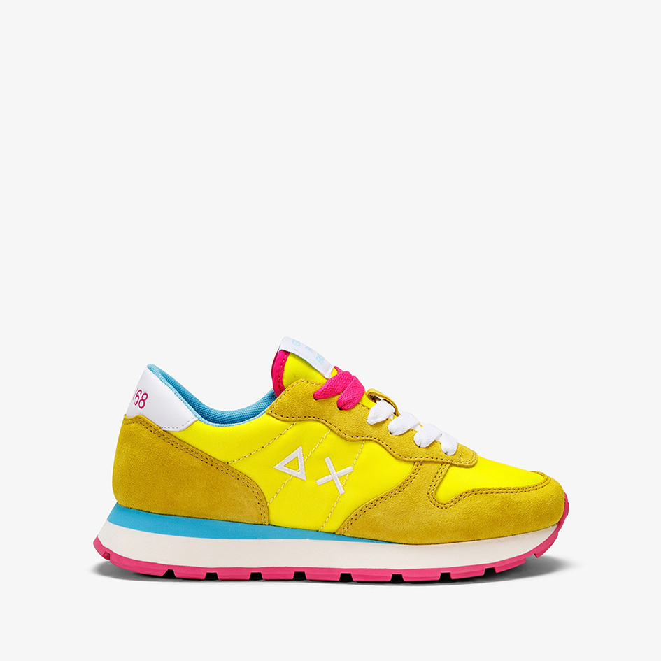 Sneakers Sun68 Ally Solid Nylon - Giallo