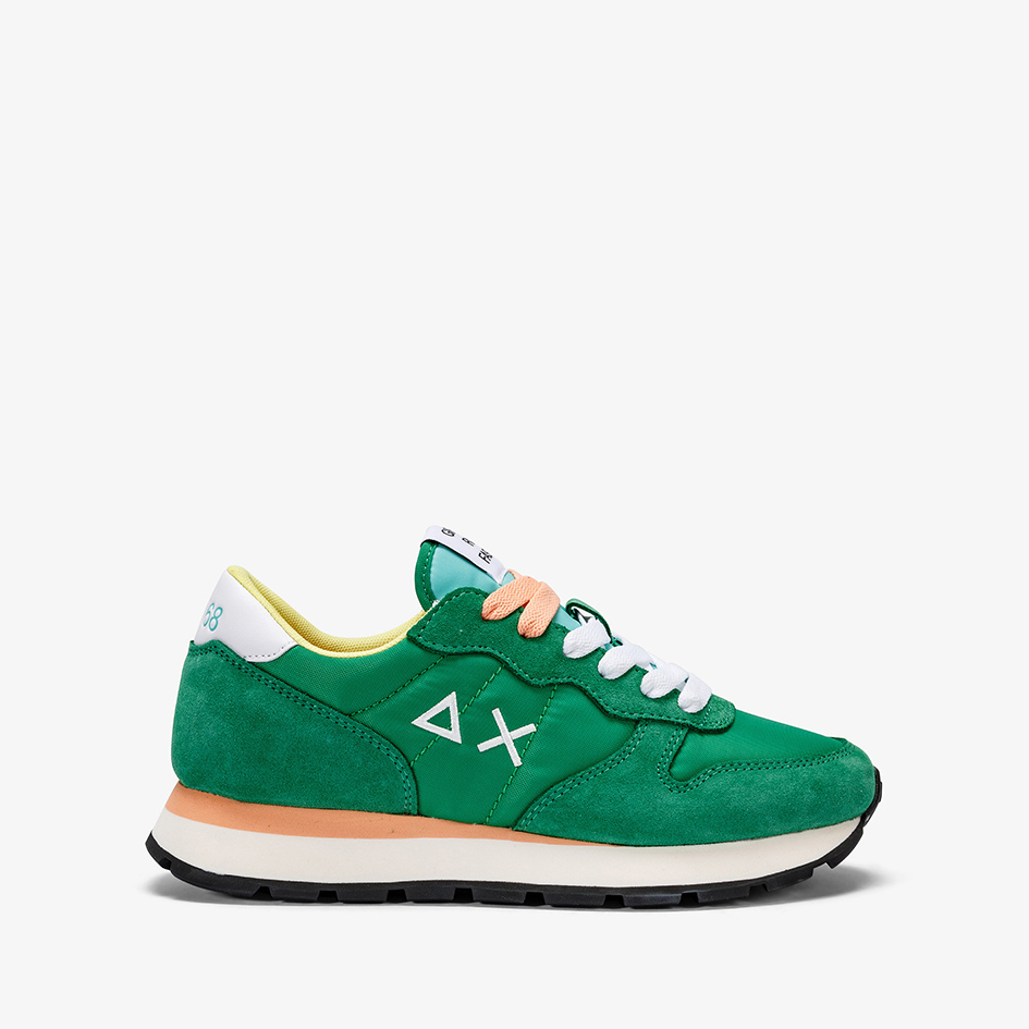 Sneakers Sun68 Ally Solid Nylon - Verde Prato